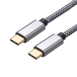 Nylon Tressé USB C Pou USB C C